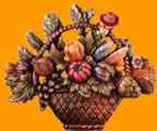 Frchtekorb Herbst erhltlich in der Grsse 40 cm (33kb)